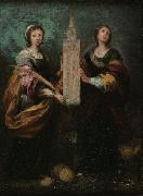 Bartolome Esteban Murillo, St. Justa and St. Rufina